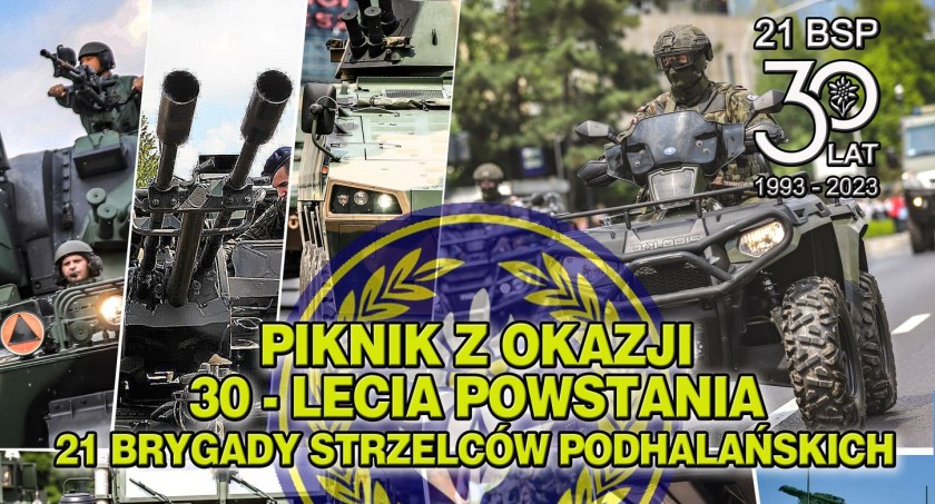 Piknik z okazji 30-lecia powstania 21 Brygady Strzelców Podhalańskich