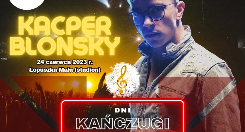 Kacper Blonsky podczas Dni Kańczugi 