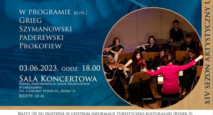 Muzyczne niespodzianki - koncert Chóru i Orkiestry szkoły muzycznej II st. w Jarosławiu