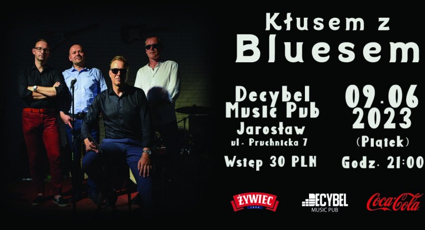 Kłusem z Bluessem - koncert w Decybel Music Pub