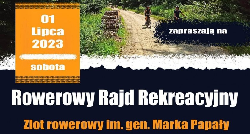 Zlot rowerowy im. gen. Marka Papały - Rajd rekreacyjny
