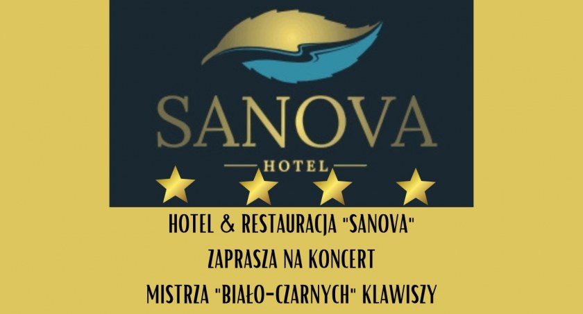 Koncert Maćka Łukaszewicza w Hotelu Sanova