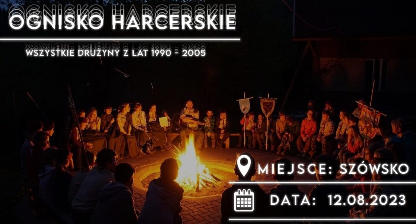 Ognisko Harcerskie w Szówsku