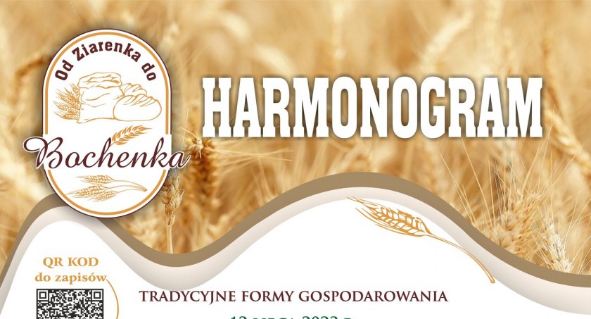 Harmonogram - Od ziarenka do bochenka