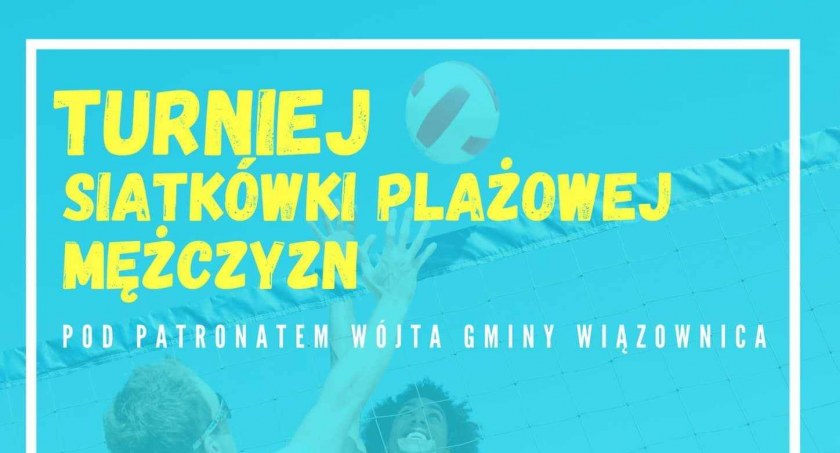 Turniej siatkówki plażowej mężczyzn