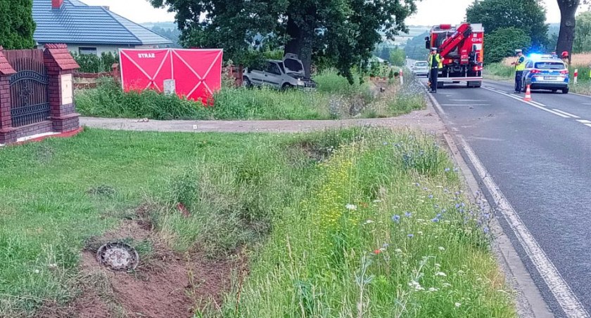 58-letni mieszkaniec gminy Roźwienica zginął na miejscu 