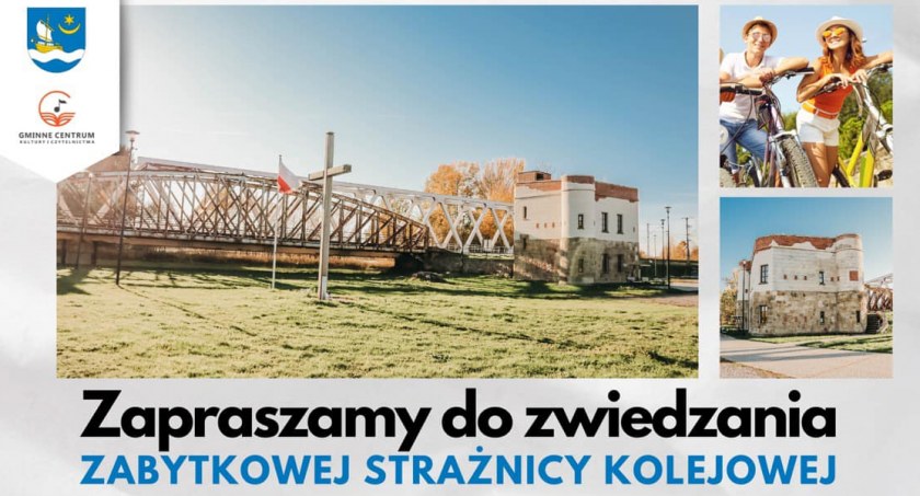 Zwiedzanie zabytkowej strażnicy kolejowej