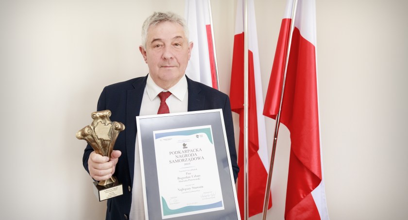 Starosta Przeworski Bogusław Urban - Najlepszy Starosta województwa podkarpackiego!