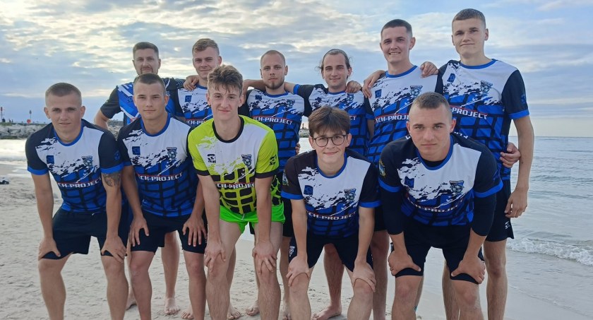 Tech-Project Jarosław zagrał w Młodzieżowym Pucharze Polski w piłce nożnej plażowej w Ustce