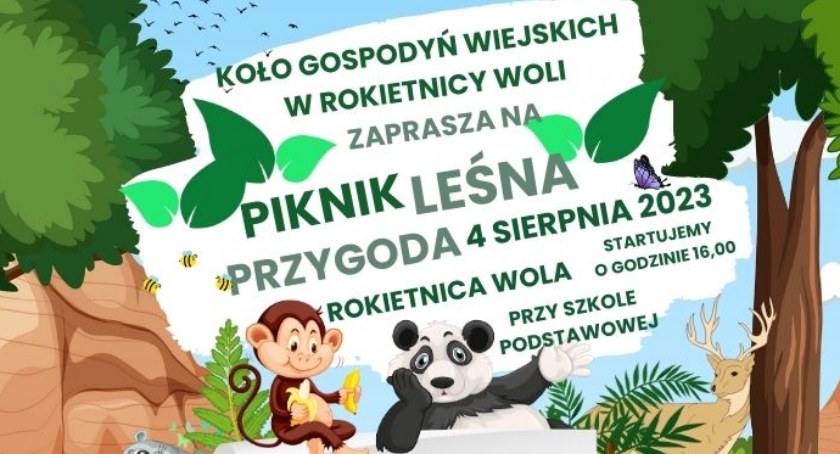 Piknik Leśna Przygoda w Rokietnicy Woli
