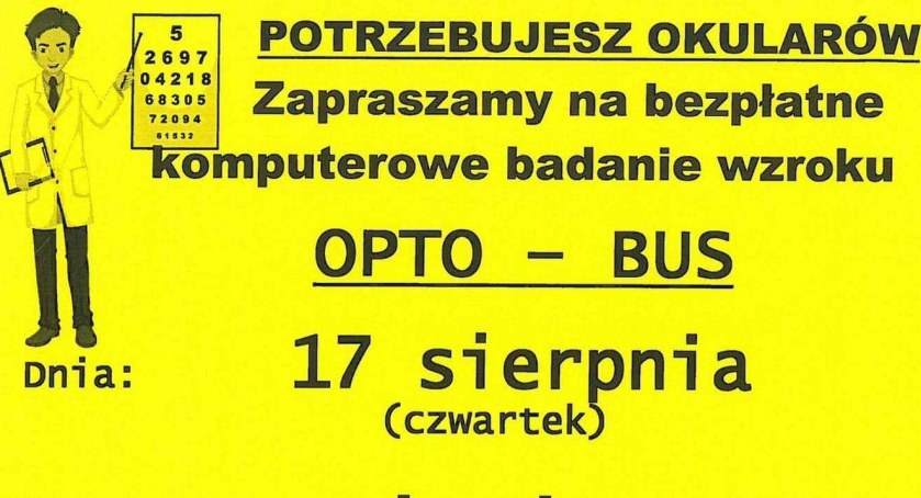 Bezpłatne komputerowe badanie wzroku w Sieniawie