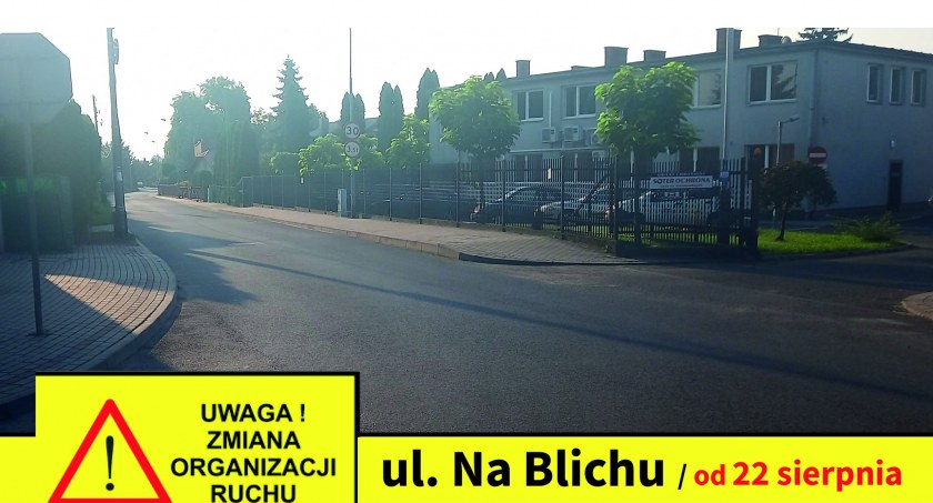 Ulica Na Blichu będzie zamknięta od 29 sierpnia 