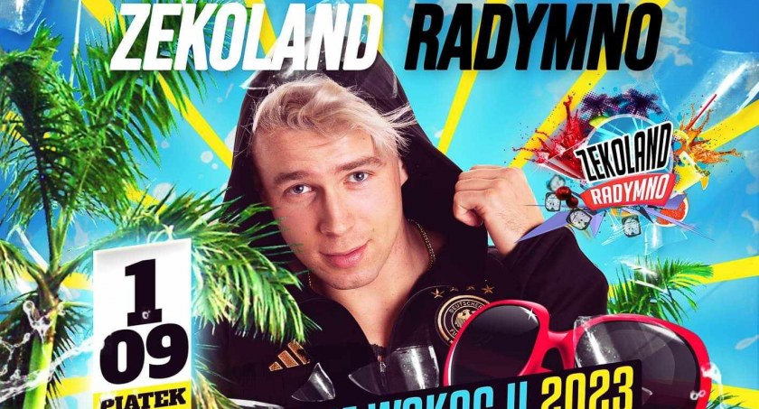 Skolim-Król Latino wystąpi na zakończenie wakacji w Zekoland Radymno!