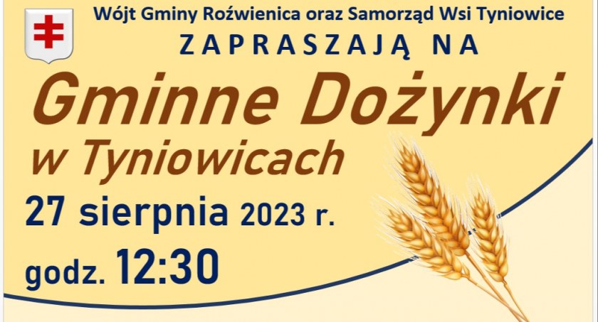 Dożynki Gminy Roźwienica w Tyniowicach 