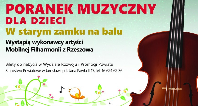 Poranek muzyczny dla dzieci 