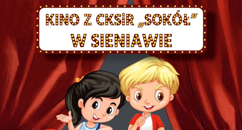 Czwartkowe Seanse Bajkowe w Kinie Sokół w Sieniawie