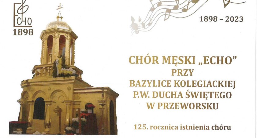Koncert z okazji 125. rocznicy istnienia chóru męskiego 