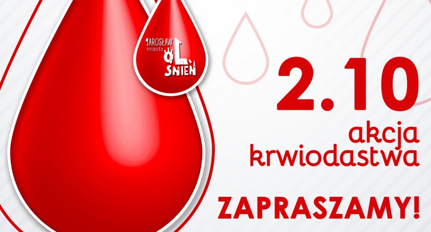 Akcja Krwiodastwa w Sali Lustrzanej Centrum Kultury i Promocji w Jarosławiu