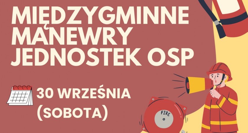 Międzygminne manewry jednostek OSP w Ujeznej