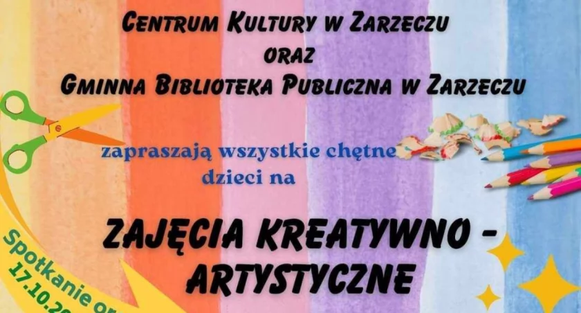 Zajęcia kreatywno-artystyczne dla dzieci w Zarzeczu