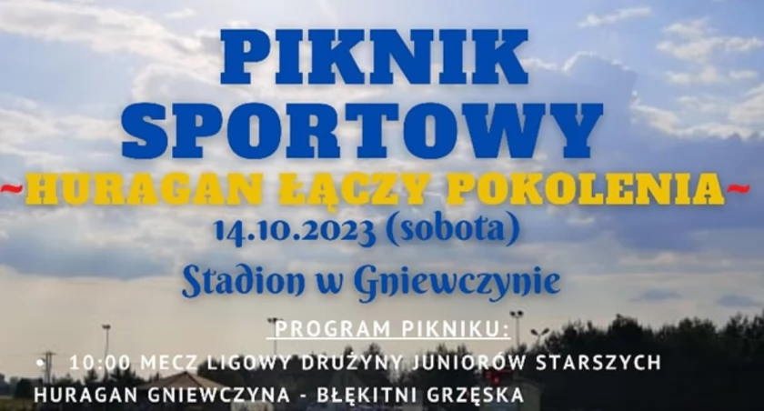 Piknik sportowy w Gniewczynie - 