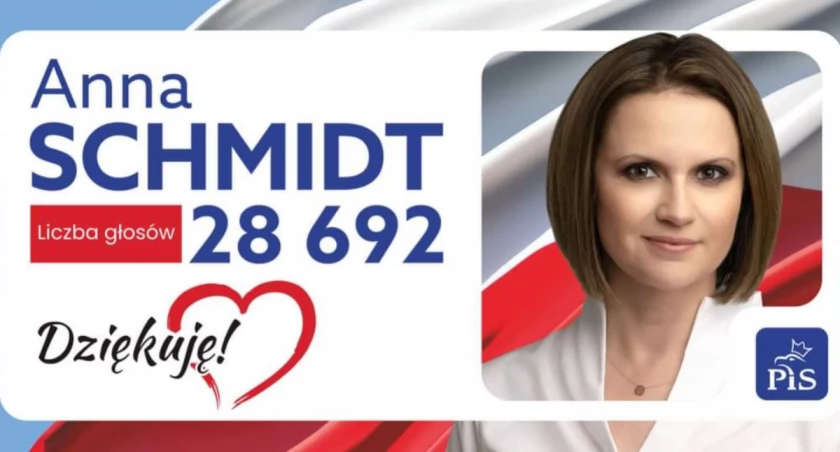  Bardzo dziękuję wszystkim, którzy oddali na mnie swój głos - Anna Schmidt