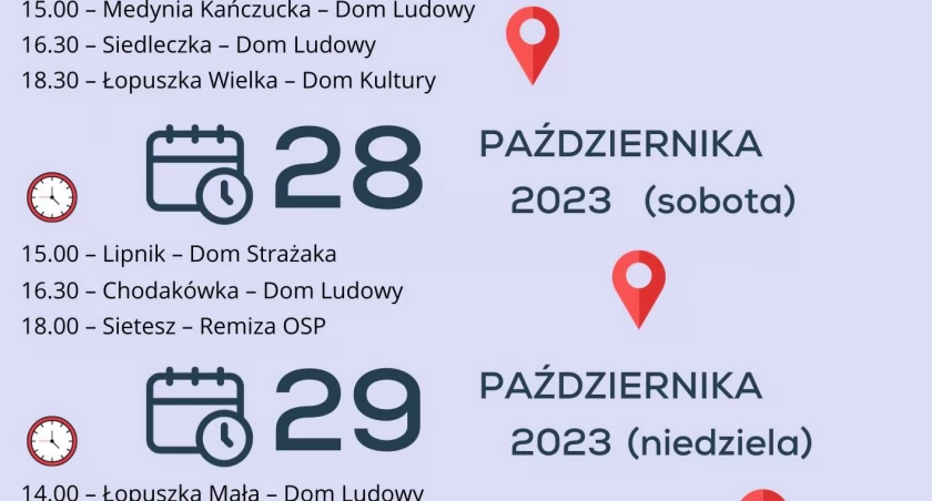 Zebrania mieszkańców w gminie Kańczuga 