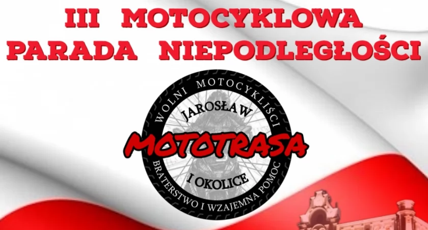 III Motocyklowa Parada Niepodległości na Jarosławskim Rynku