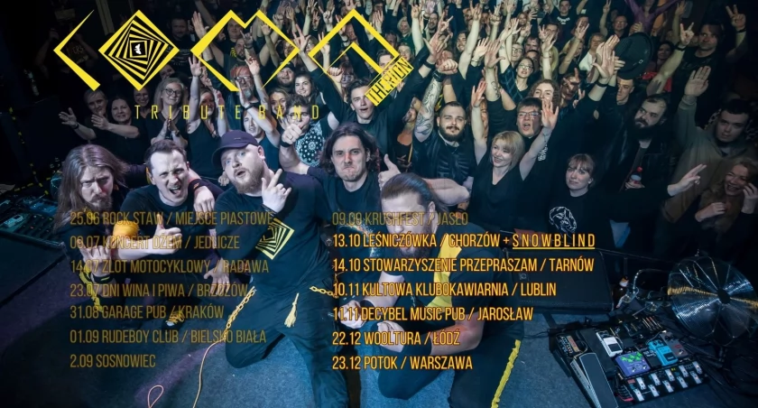 Koncert zespołu Comatherion w Decybel Music Pub w Jarosławiu