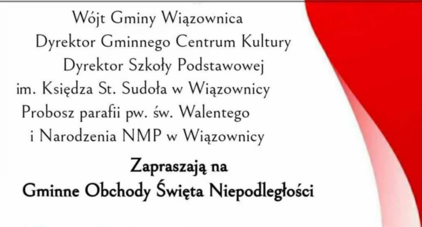 Gminne Obchody Święta Niepodległości w Wiązownicy