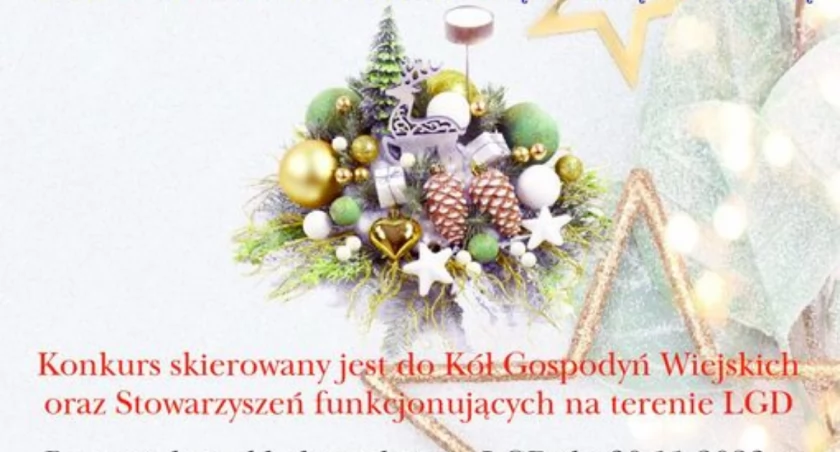 Konkurs na ozdobę świąteczną w Kańczudze