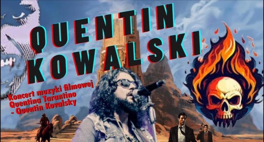 Koncert Muzyki Filmowej Quentina Tarantino - Quentin Kovalsky na Zamku Kazimierzowskim w Przemyślu