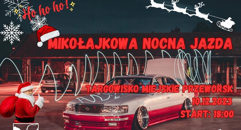 Mikołajkowa Nocna Jazda w Przeworsku