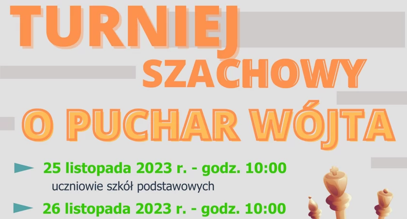 Turniej Szachowy o Puchar Wójta w Handlach Szklarskich