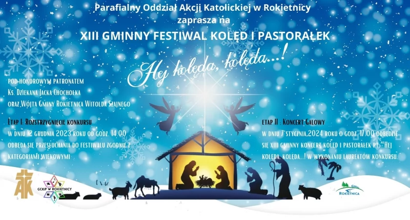 XIII Gminny Festiwal Kolęd i Pastorałek w Rokietnicy