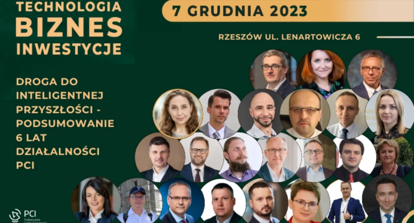 Konferencja Technologia Biznes Inwestycje - 6 lat Podkarpackiego Centrum Innowacji