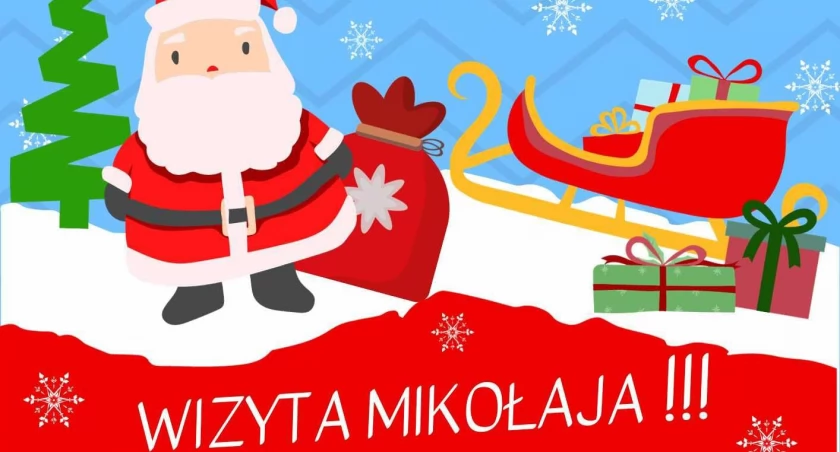 Święty Mikołaj odwiedzi domy mieszkańców w Zamojscach w gminie Radymno