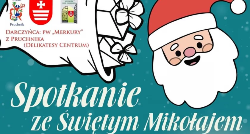 Spotkanie ze Świętym Mikołajem w Pruchniku