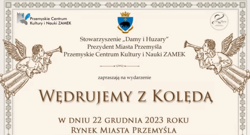 Wspólne kolędowanie na ulicach miasta Przemyśla!