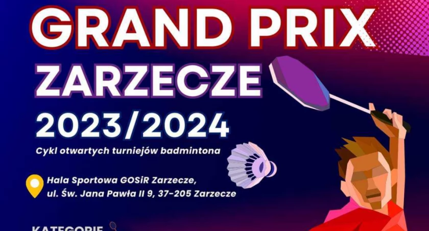 Grand Prix Zarzecze, czyli cykl otwartych turniejów badmintona  