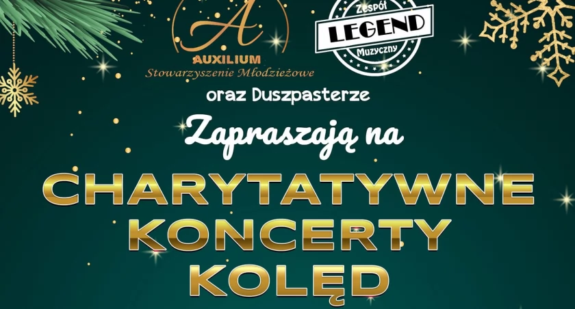 Charytatywny koncert kolęd dla Kacpra Sidora w Pełkiniach