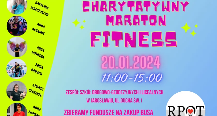 Charytatywny Maraton Fitness na zakup busa 