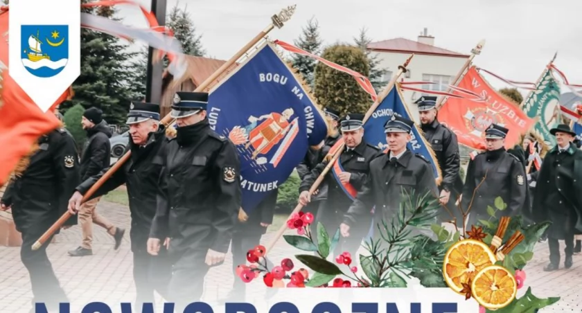 Noworoczne spotkanie służb mundurowych w Gniewczynie Łańcuckiej