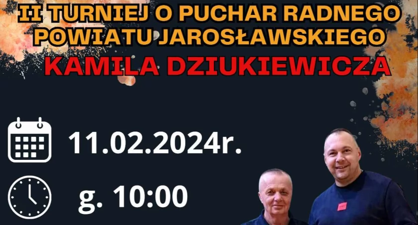 II Amatorski Turniej Tenisa Stołowego o Puchar Radnego Powiatu Jarosławskiego Kamila Dziukiewicza