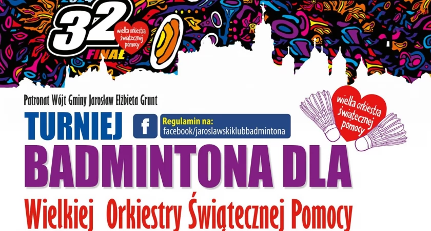 Turniej Badmintona w ramach 32. Finału Wielkiej Orkiestry Świątecznej Pomocy w Muninie