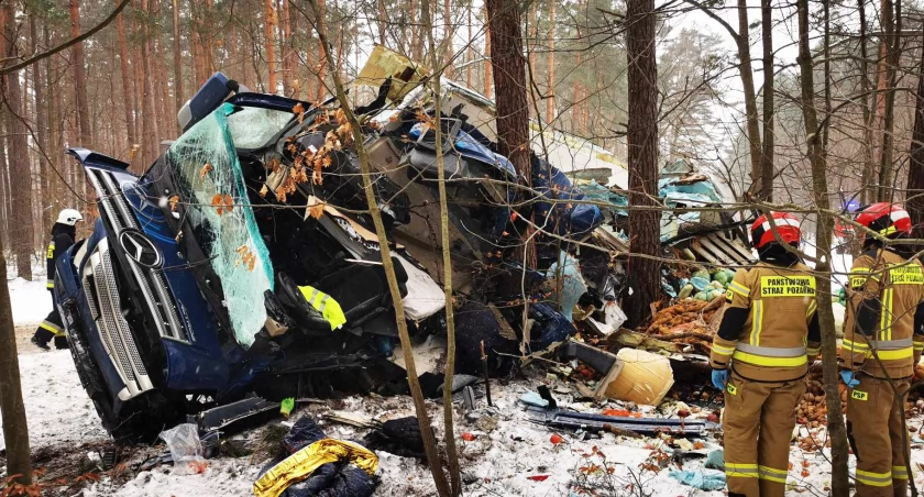 Tragiczny wypadek w Dobrej. Nie żyje 46-letni mieszkaniec powiatu przemyskiego