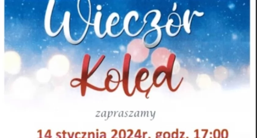 Wieczór Kolęd w Ośrodku Kultury Miasta i Gminy w Kańczudze 