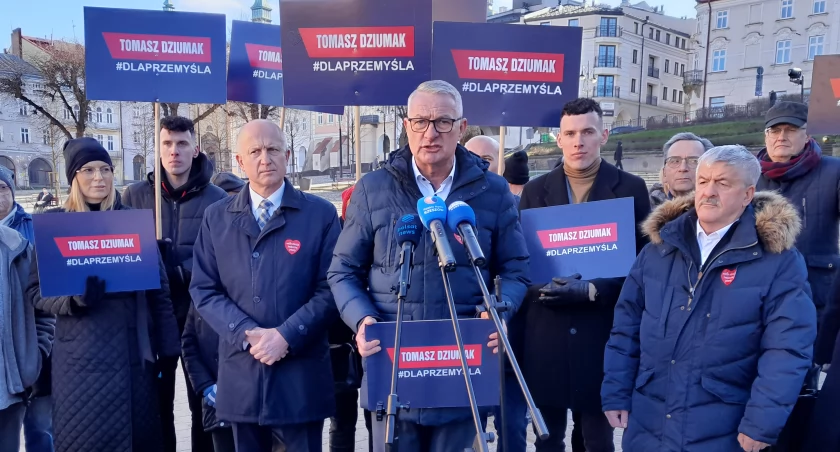 W Przemyślu zaprezentowano wspólnego kandydata Koalicji Obywatelskiej i Lewicy na prezydenta miasta