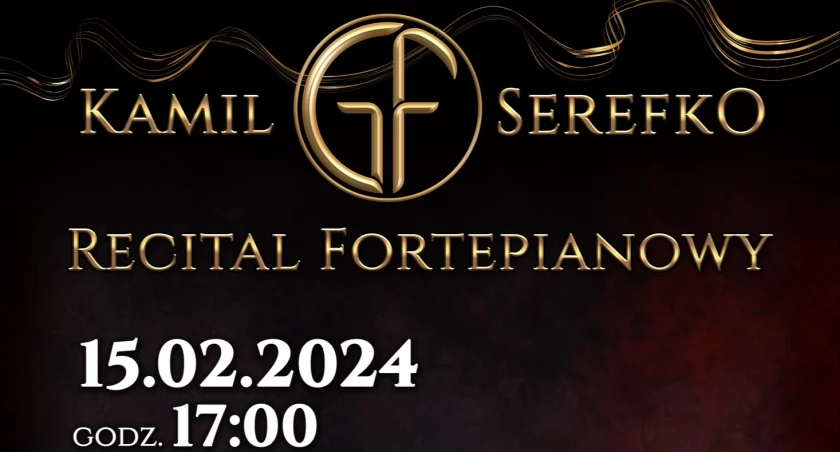 Kamil Serefko, recital fortepianowy w Zespole Państwowych Szkół Muzycznych w Jarosławiu