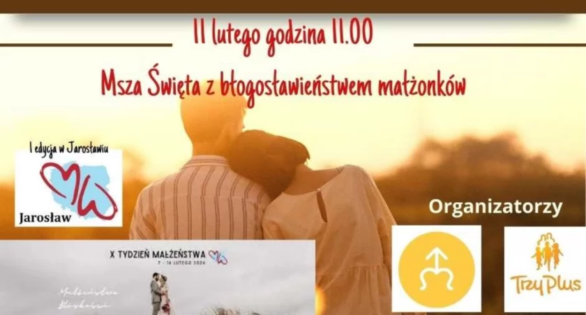 Msza św. dla małżonków u oo. Dominikanów w Jarosławiu